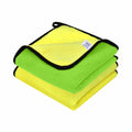 iota Premium Microfiber Cloth Double-Sided 650GSM 40x40cms for Car & Bike Cleaning Cloth IOTA