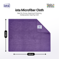 iota Microfiber Cloth 350GSM 60x40cm For Automotive (Pack of-8) IOTA