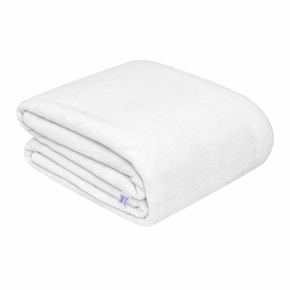 iota Microfiber Soft and Luxurious Female Bath Towel 70x140cm 350 GSM (White)