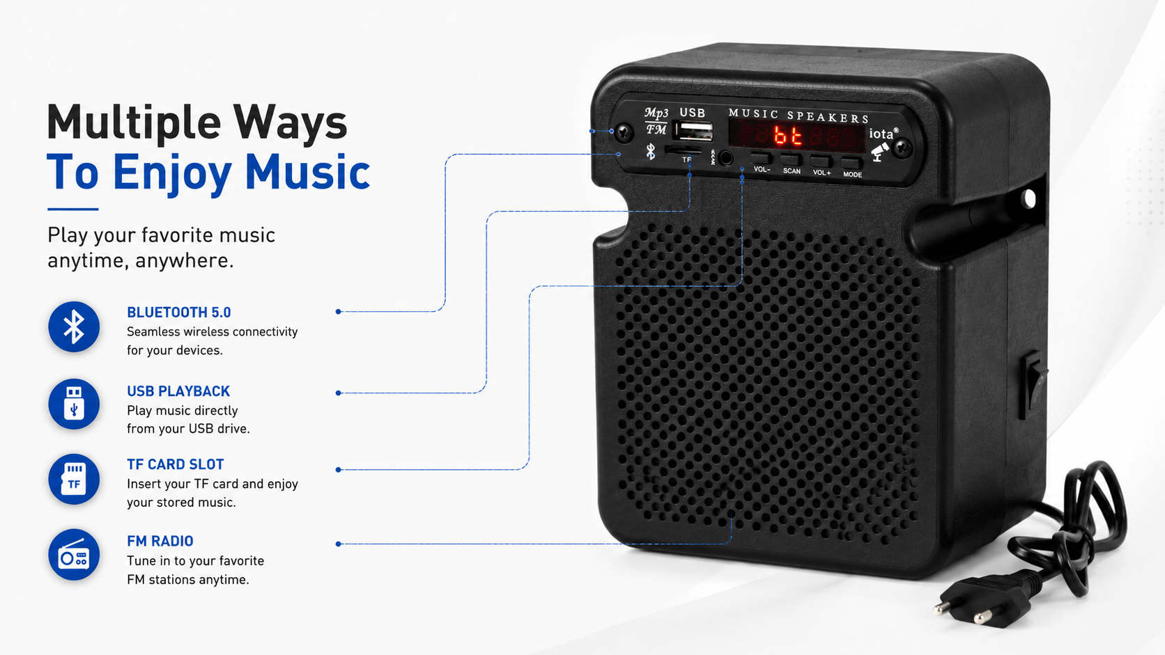 Bluetooth Speaker 20W — banner 2