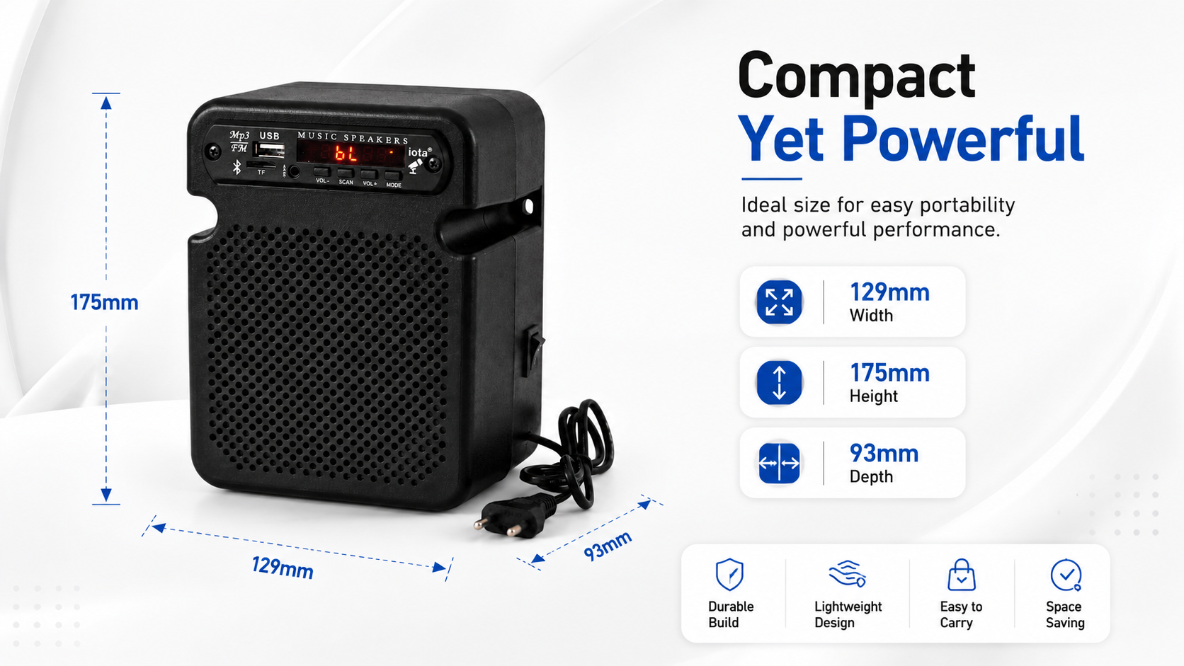Bluetooth Speaker 20W — banner 4