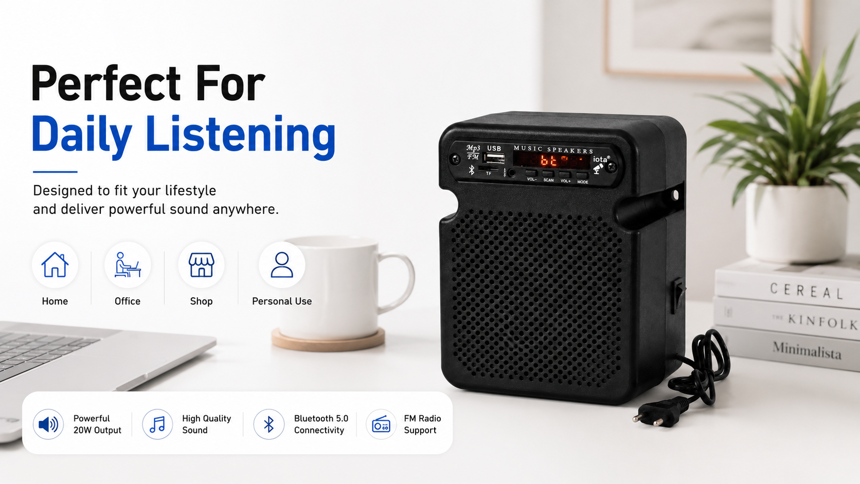 Bluetooth Speaker 20W — banner 5