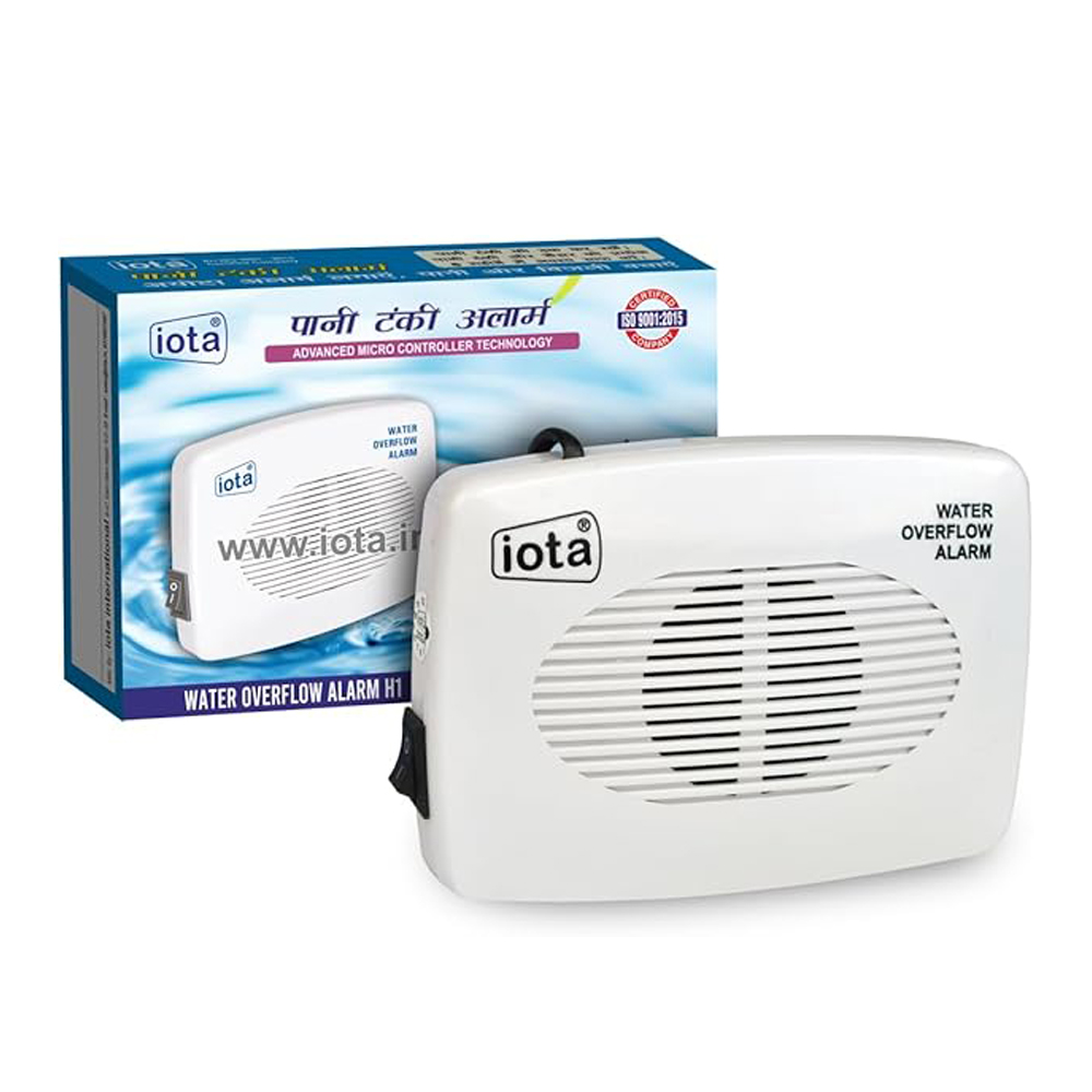 iota Water Overflow Alarm — 90dB Siren Tank Alert