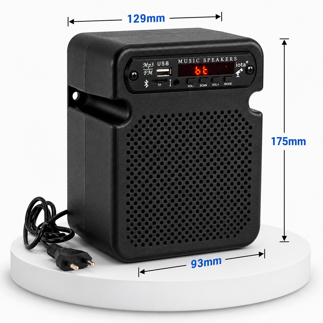 iota Bluetooth Speaker 20W — Rich Stereo, Deep Bass