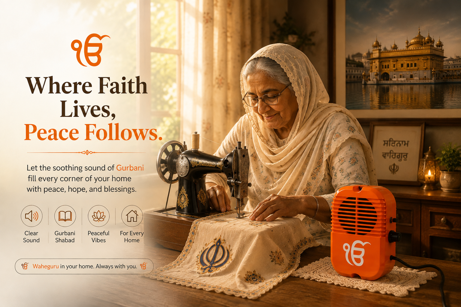 Divine Mantra Box — वाहेगुरु जी मंत्र बॉक्स — banner 2