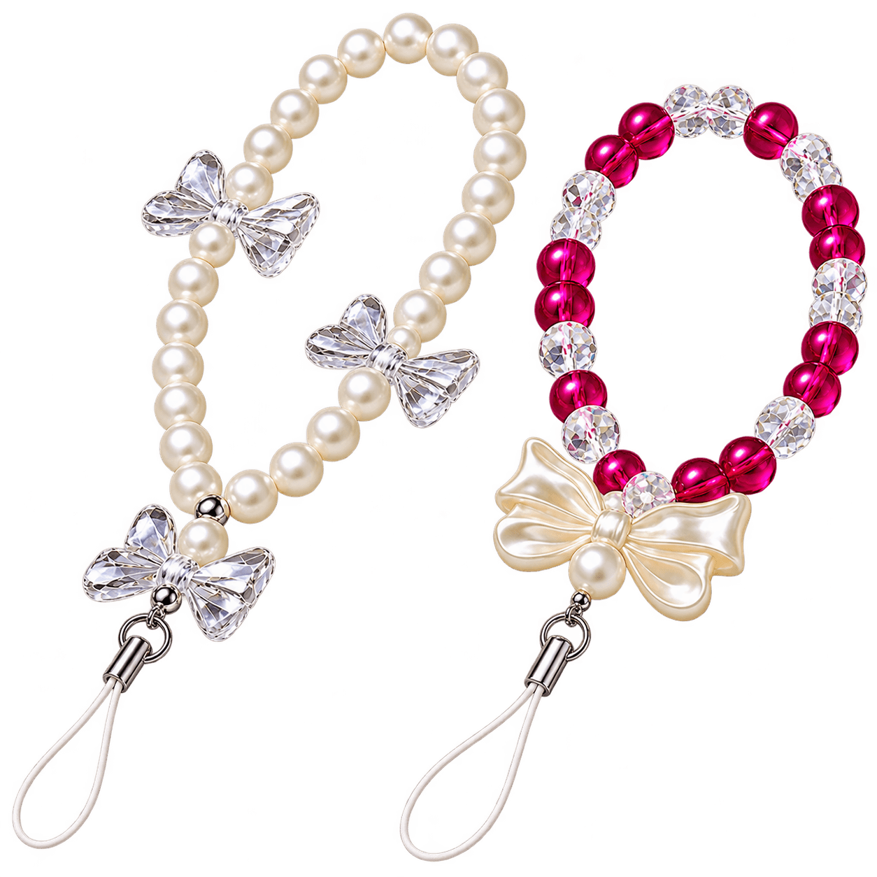 White Pearl Fortune Charm