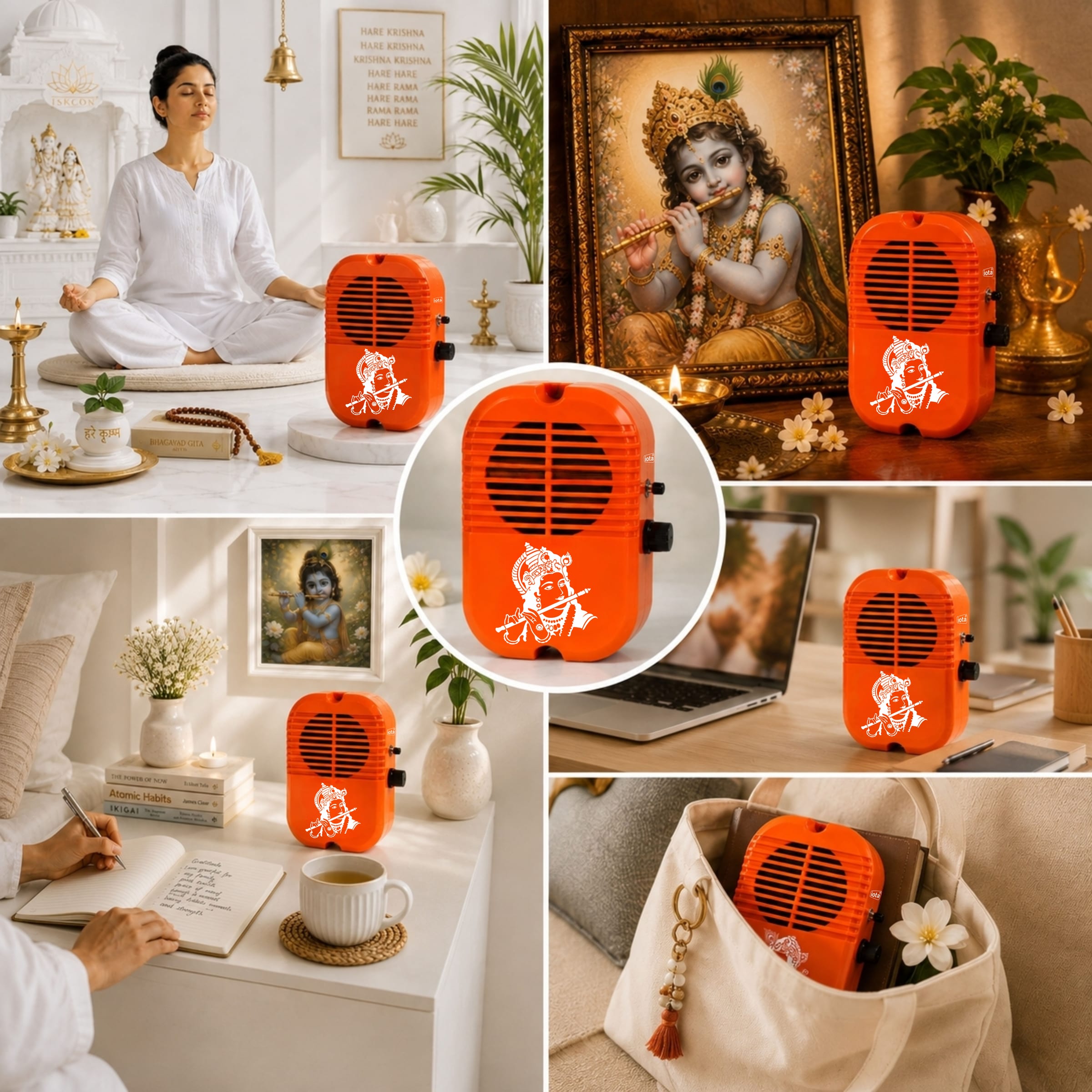 Divine Mantra Box — Hanuman Chalisa, Gayatri Mantra