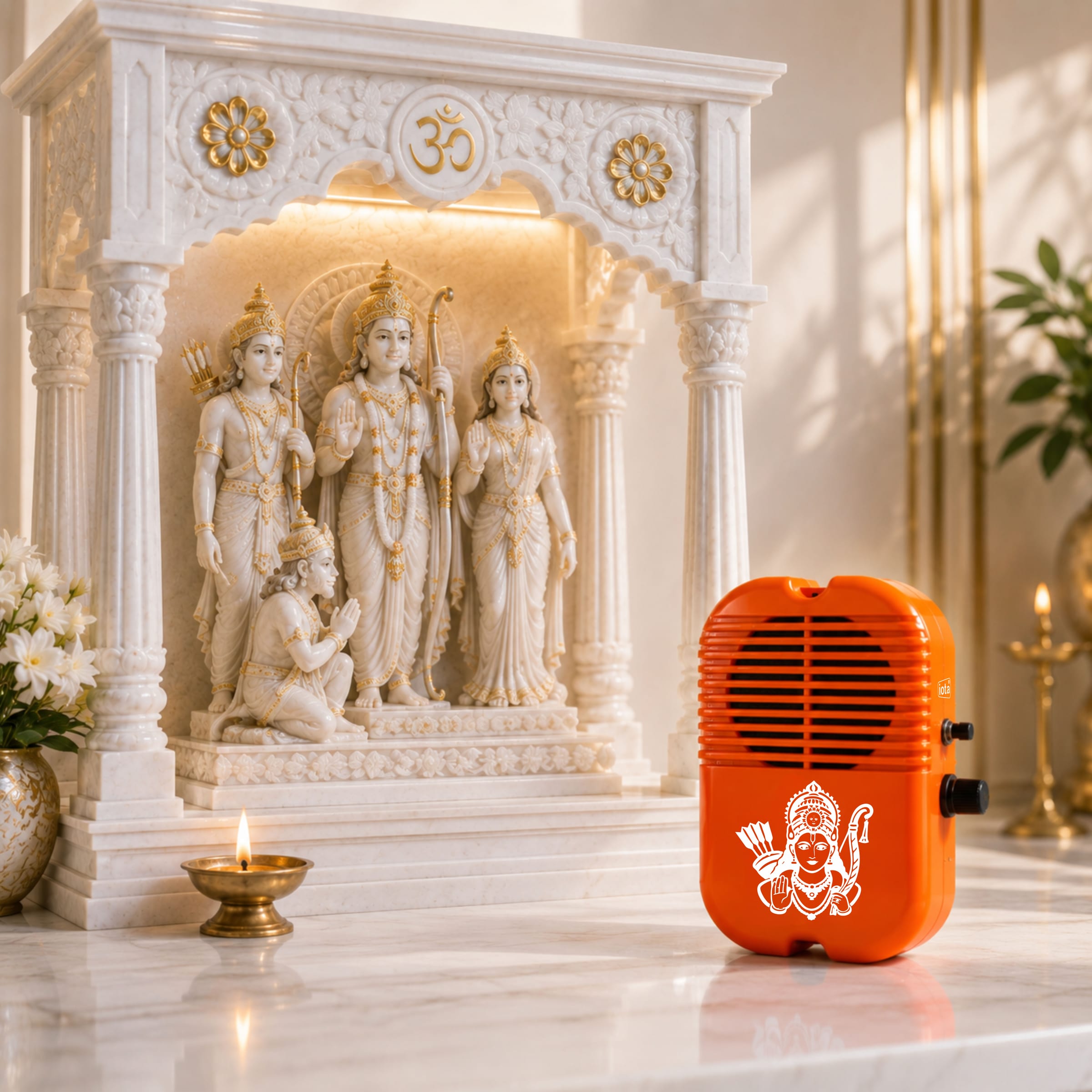 Divine Mantra Box — Hanuman Chalisa, Gayatri Mantra