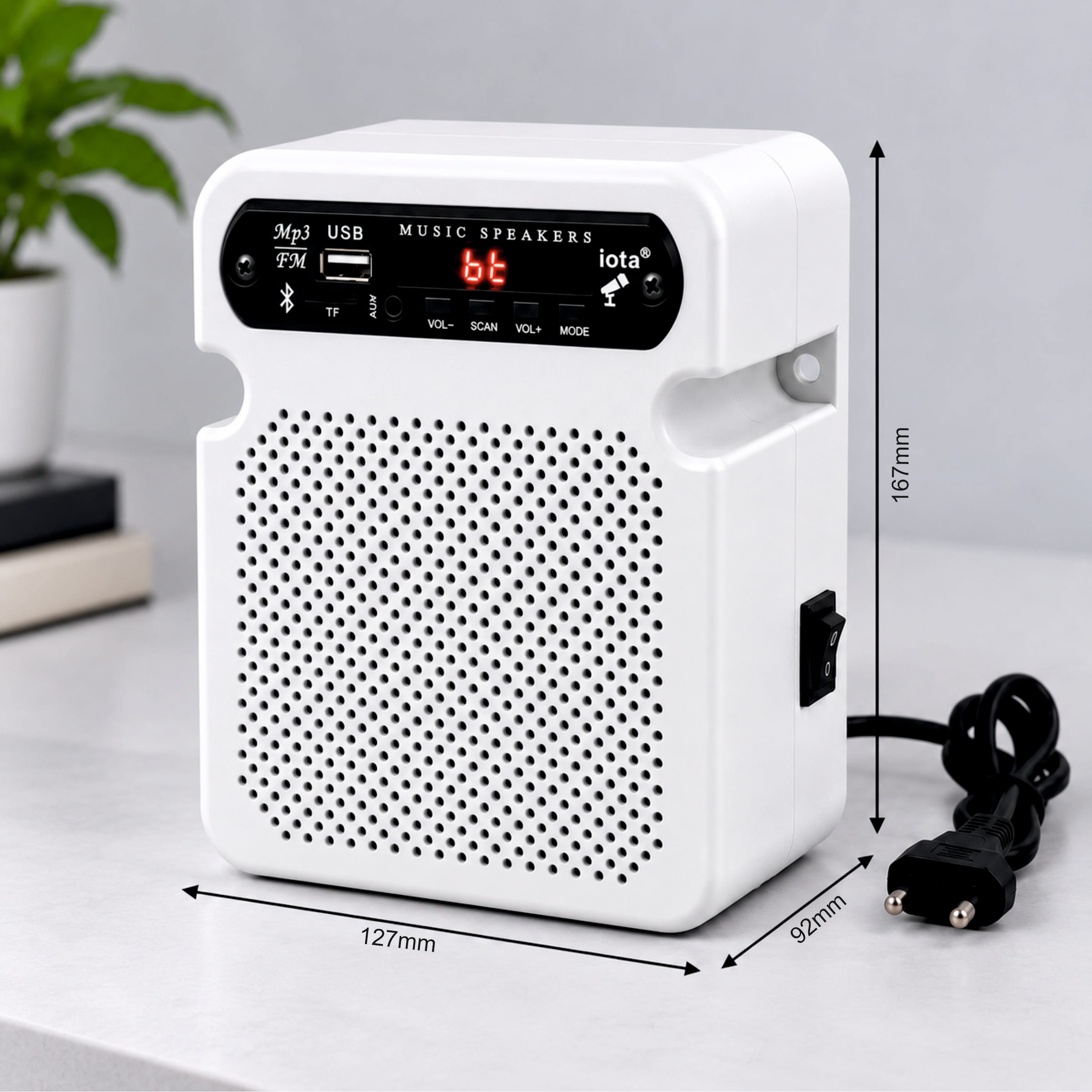 iota Bluetooth Speaker 20W — Rich Stereo, Deep Bass