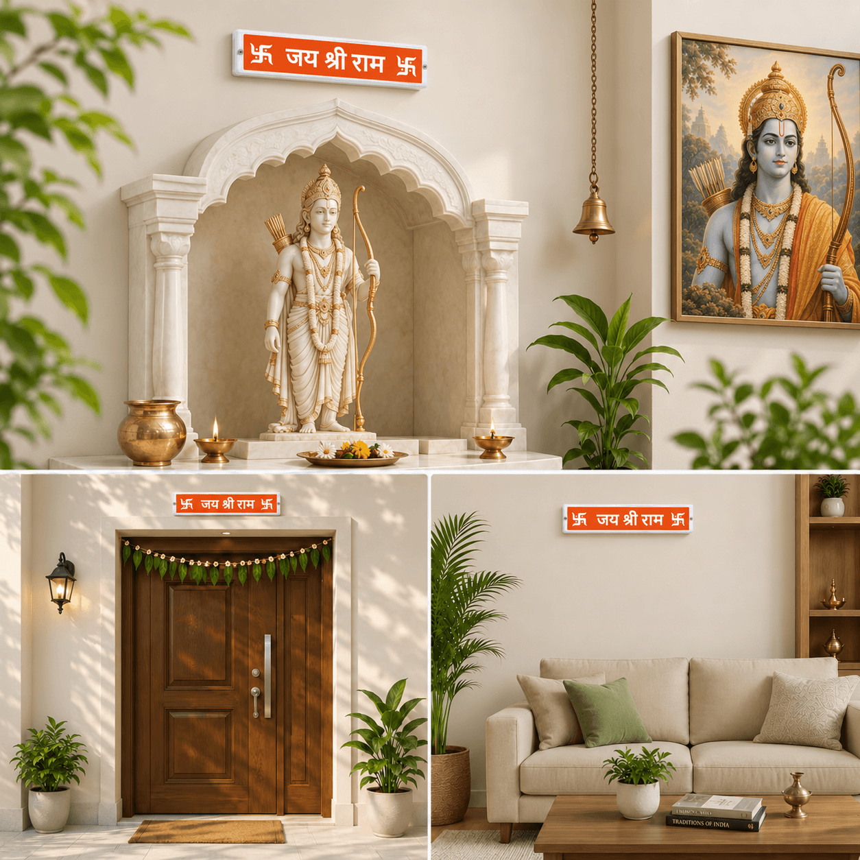 iota Toran Light — Decorative LED Mandir & Entrance Light