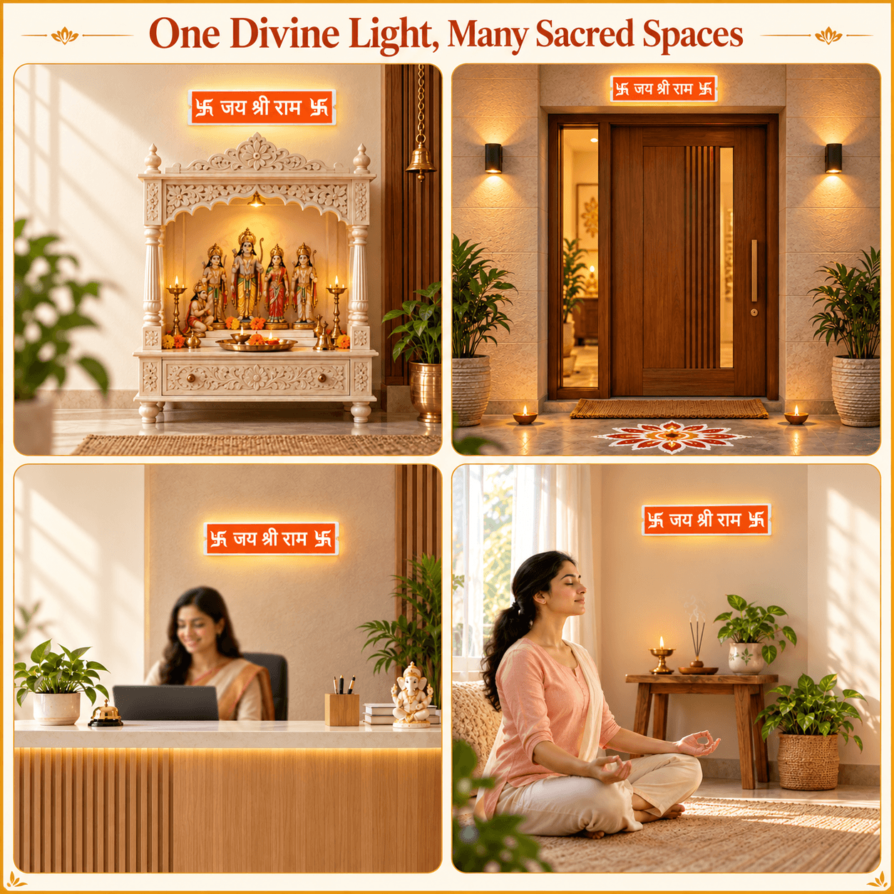 iota Toran Light — Decorative LED Mandir & Entrance Light