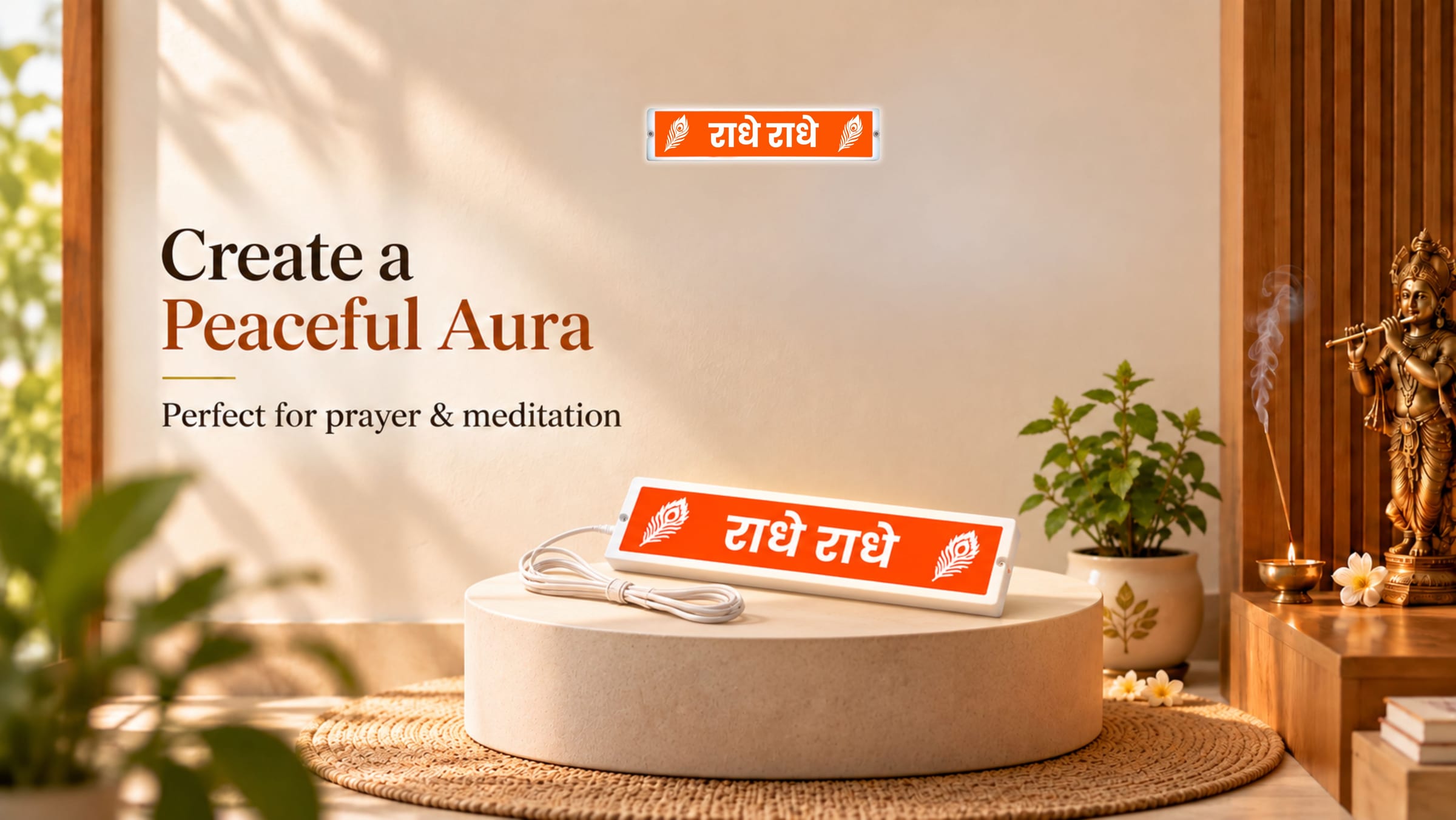 Toran Light — राधे राधे — banner 4