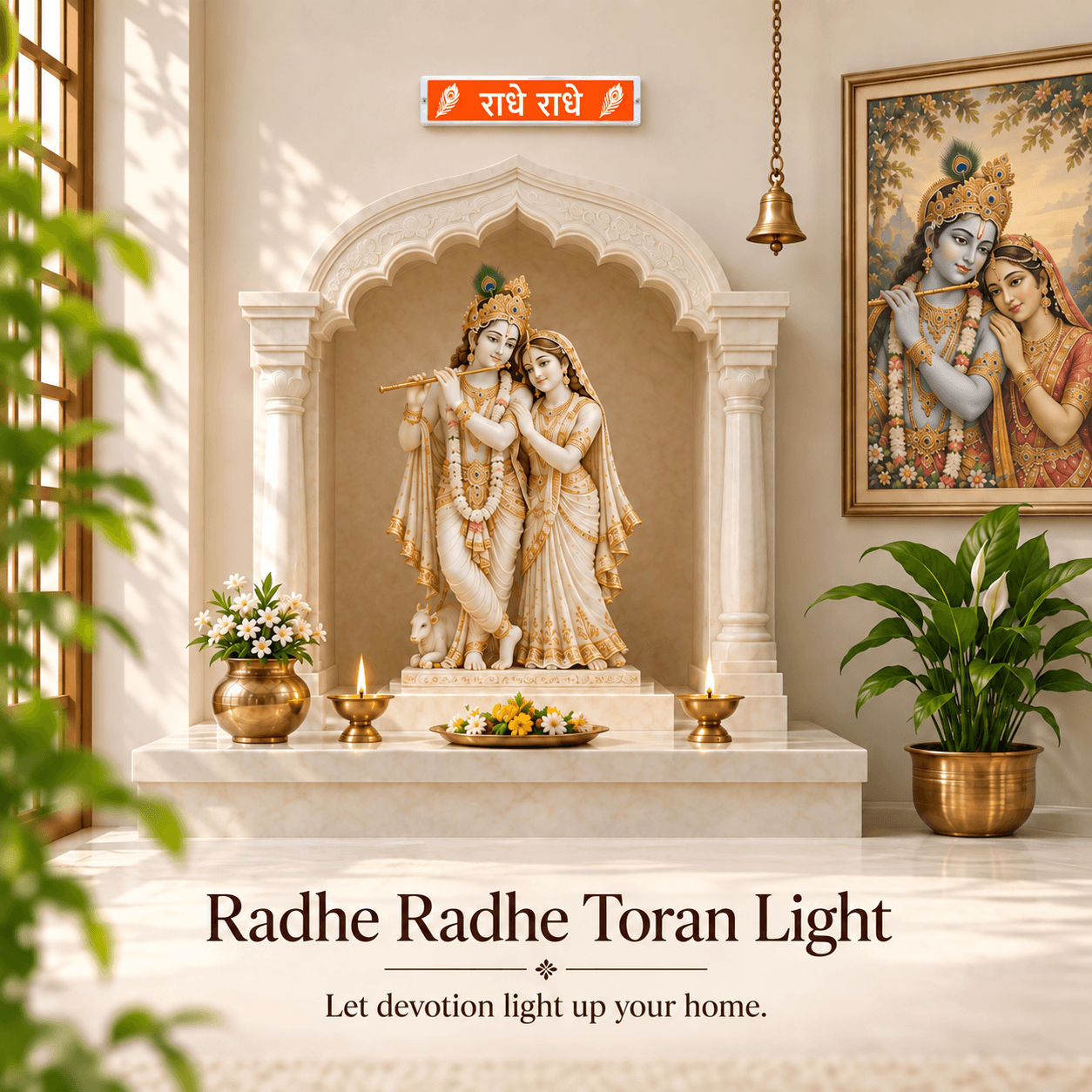 iota Toran Light — Decorative LED Mandir & Entrance Light