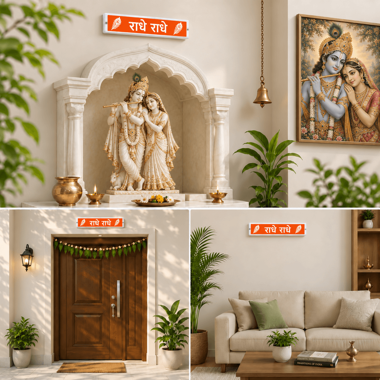iota Toran Light — Decorative LED Mandir & Entrance Light