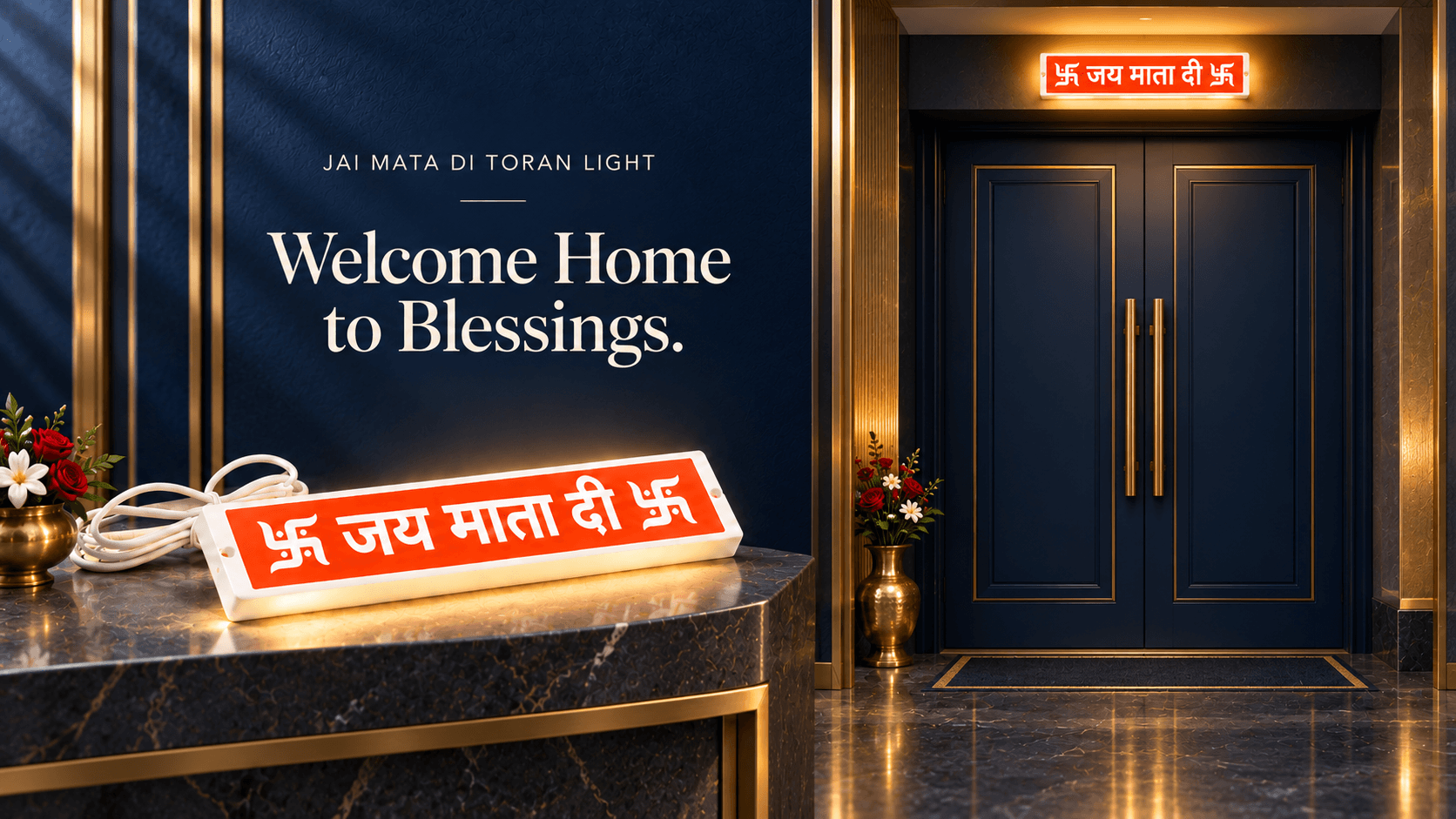 Toran Light — जय माता दी — banner 5