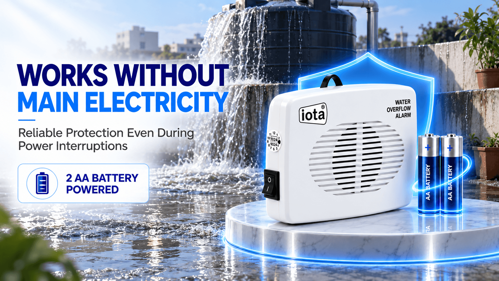 Water Overflow Alarm — banner 4