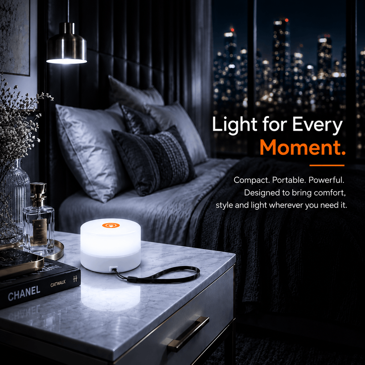 iota Diva Light — Rechargeable Emergency Light, 30 LEDs