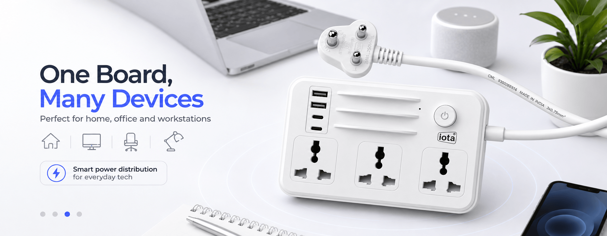 7 in 1 Extension Board with USB & Type-C Ports — banner 1