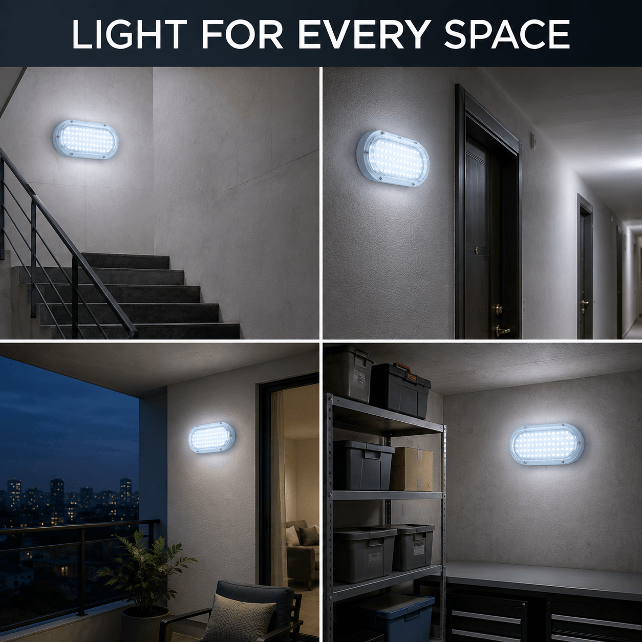 15W LED Bulkhead Light