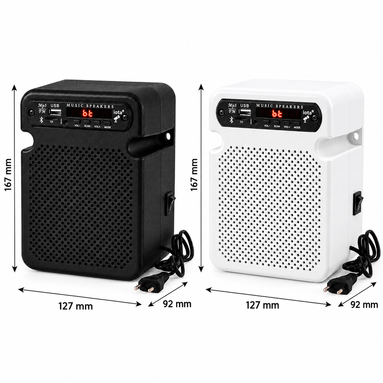 BT Speaker Combo White & Black