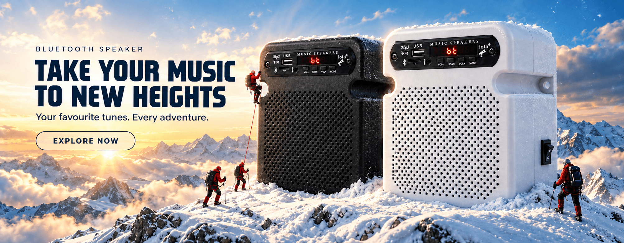BT Speaker Combo White & Black — banner 2