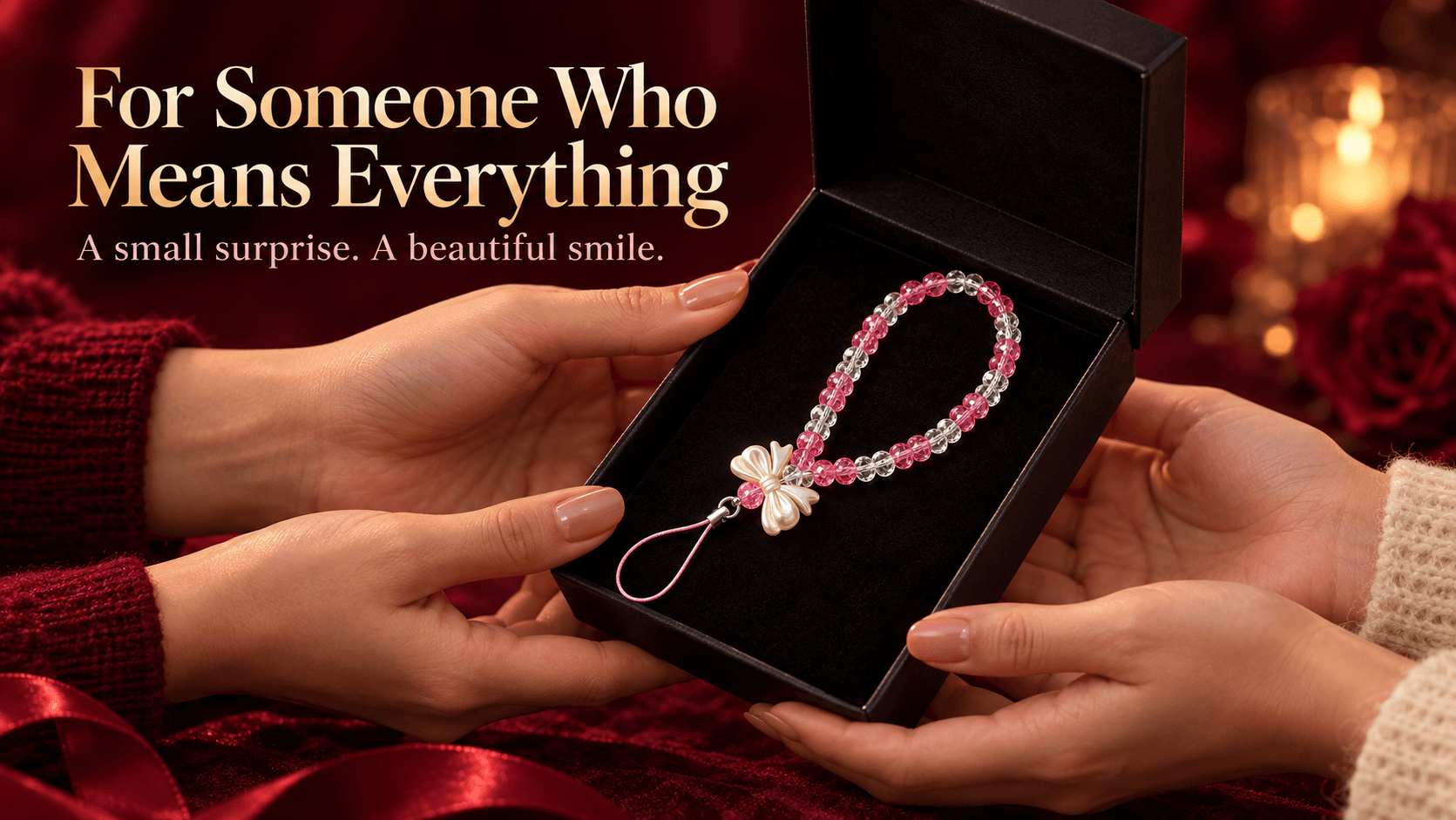 Fortune Charm — Light Pink Pearl Fortune Charm — banner 1