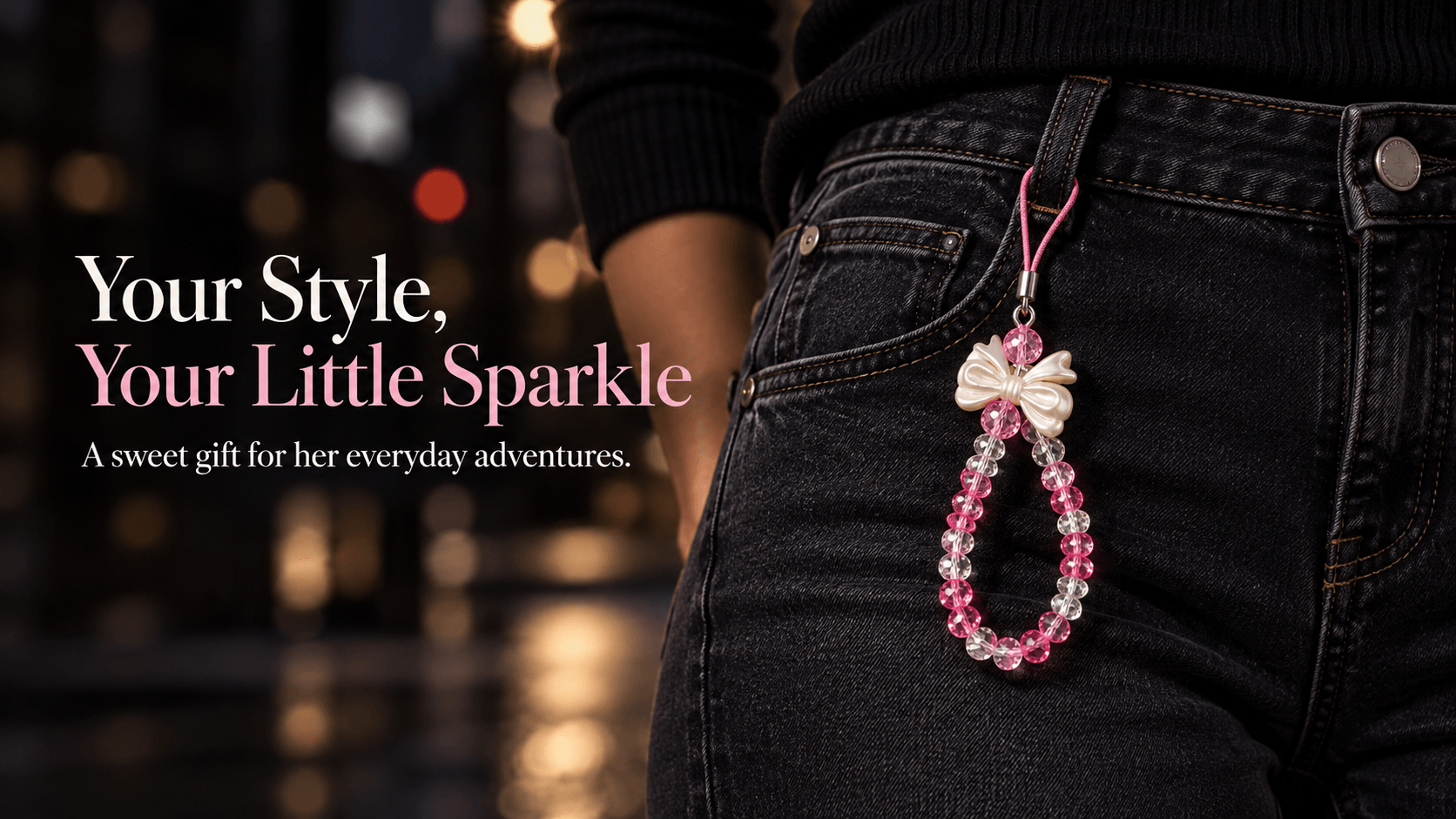Fortune Charm — Light Pink Pearl Fortune Charm — banner 2